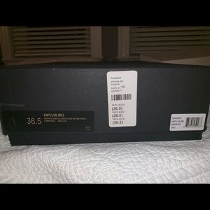 Yeezy Season 6 Graphite lace-up ankle boots